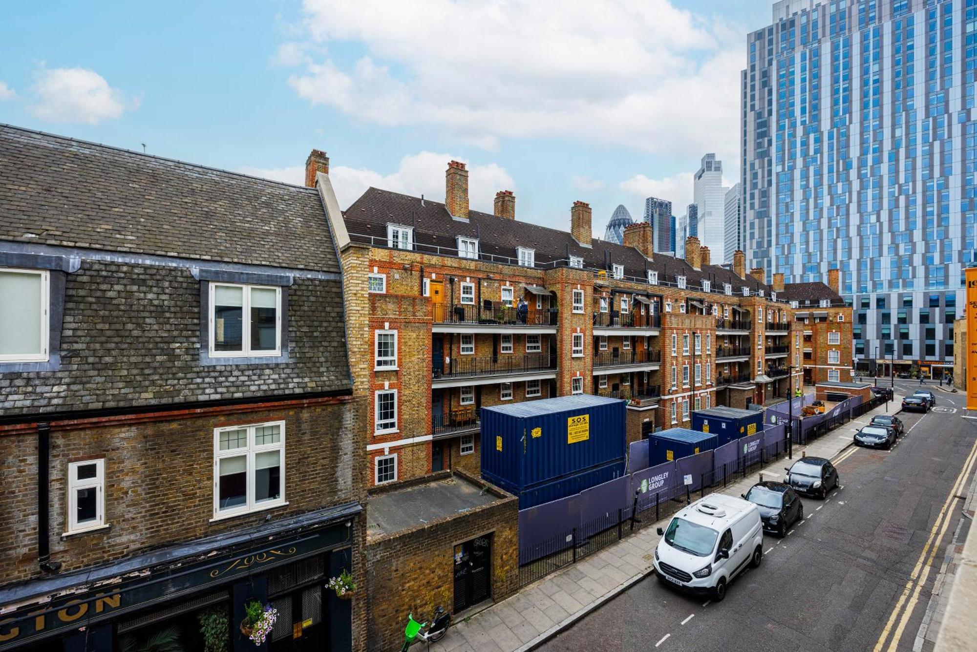 לונדון City Vibes Stay Near Spitalfields Market מראה חיצוני תמונה